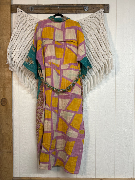 Pareo Kantha Gravity Duster Dress 0226 195