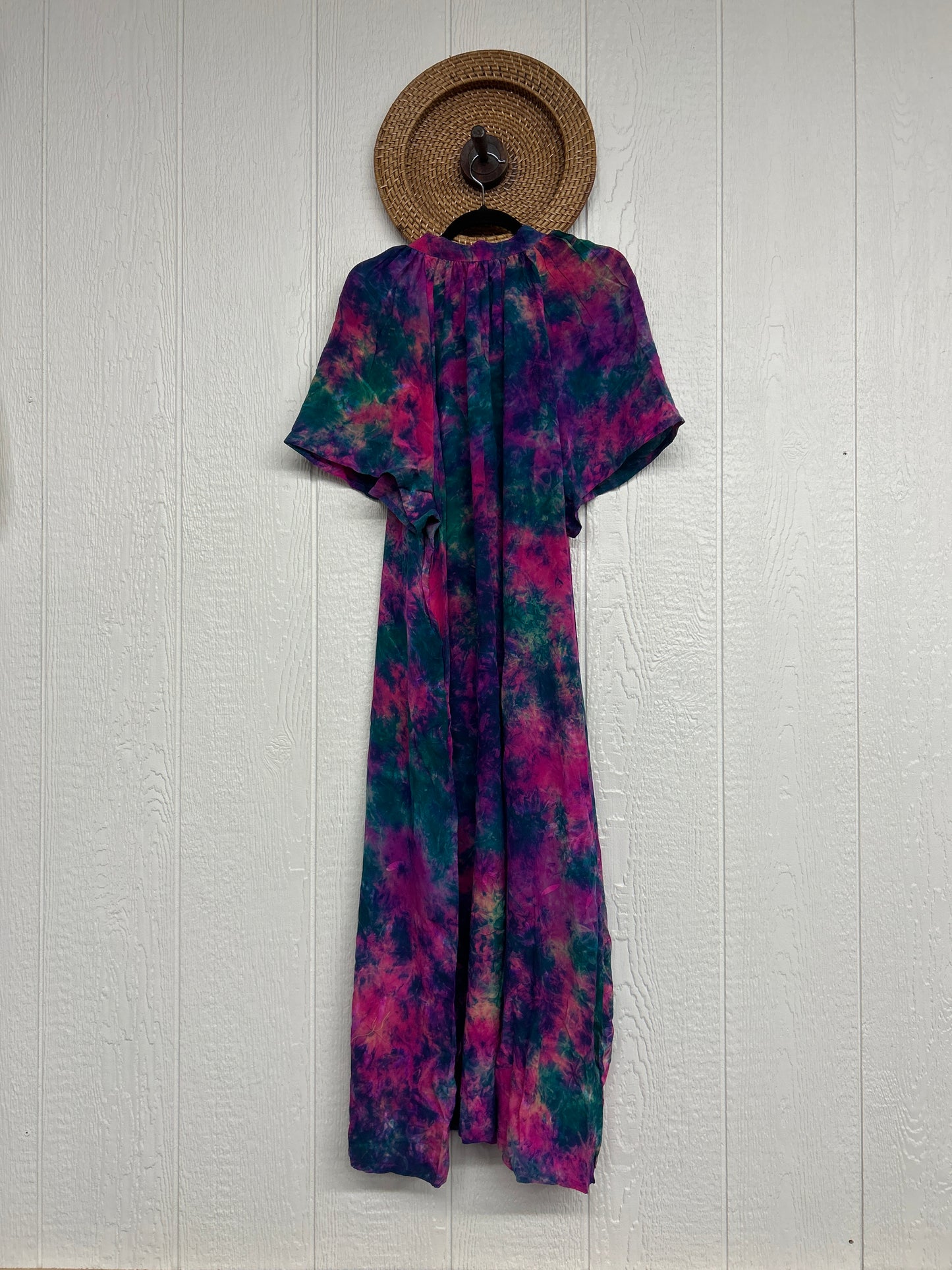 Crepe Sari Summer Woodstock Duster 0626 009