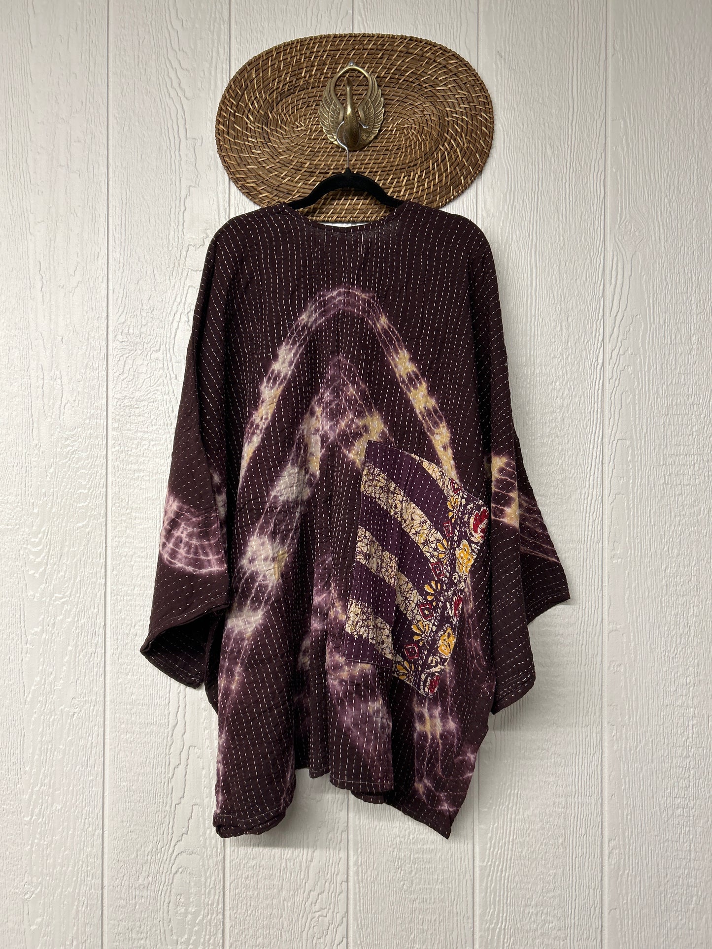 Pareo Kantha Gaia Split Tunic 0526 019