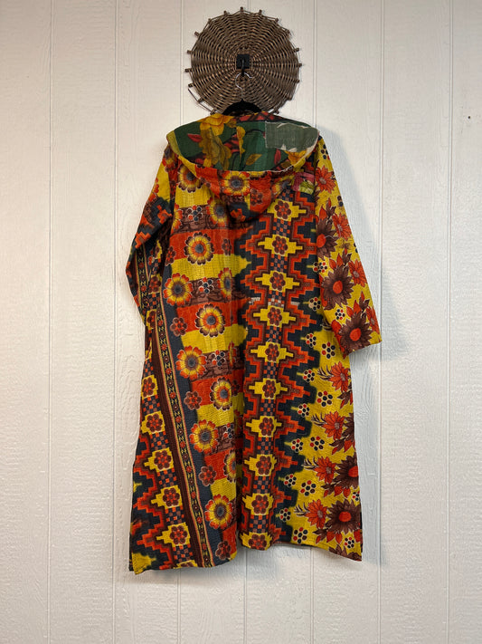 Fine Kantha Rising Sun Coat 1026 075