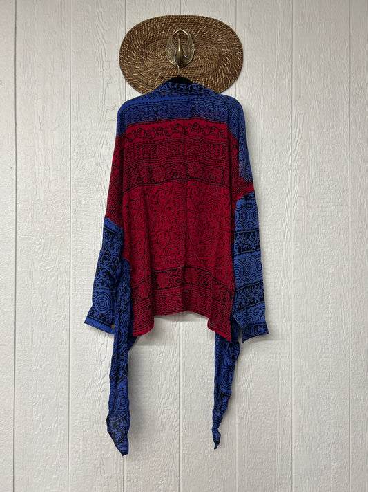 Crepe Sari Nirvana Button Down 1125 166