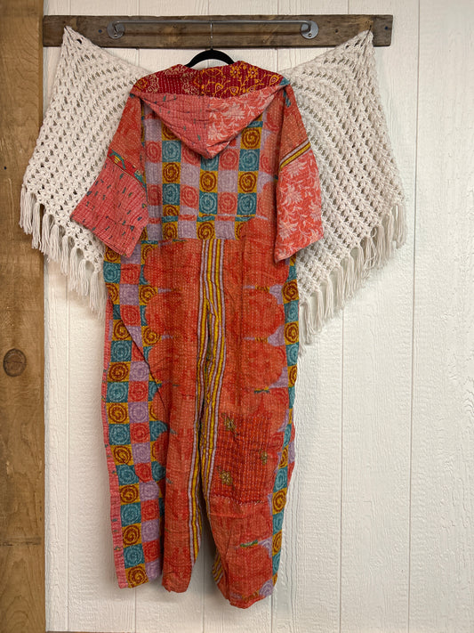 Kantha Zen Hoodie Jumpsuit 0925 223