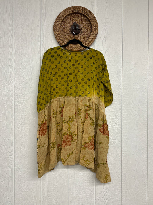 Crepe Sari Daydreamer Button Down Mini 0426 161