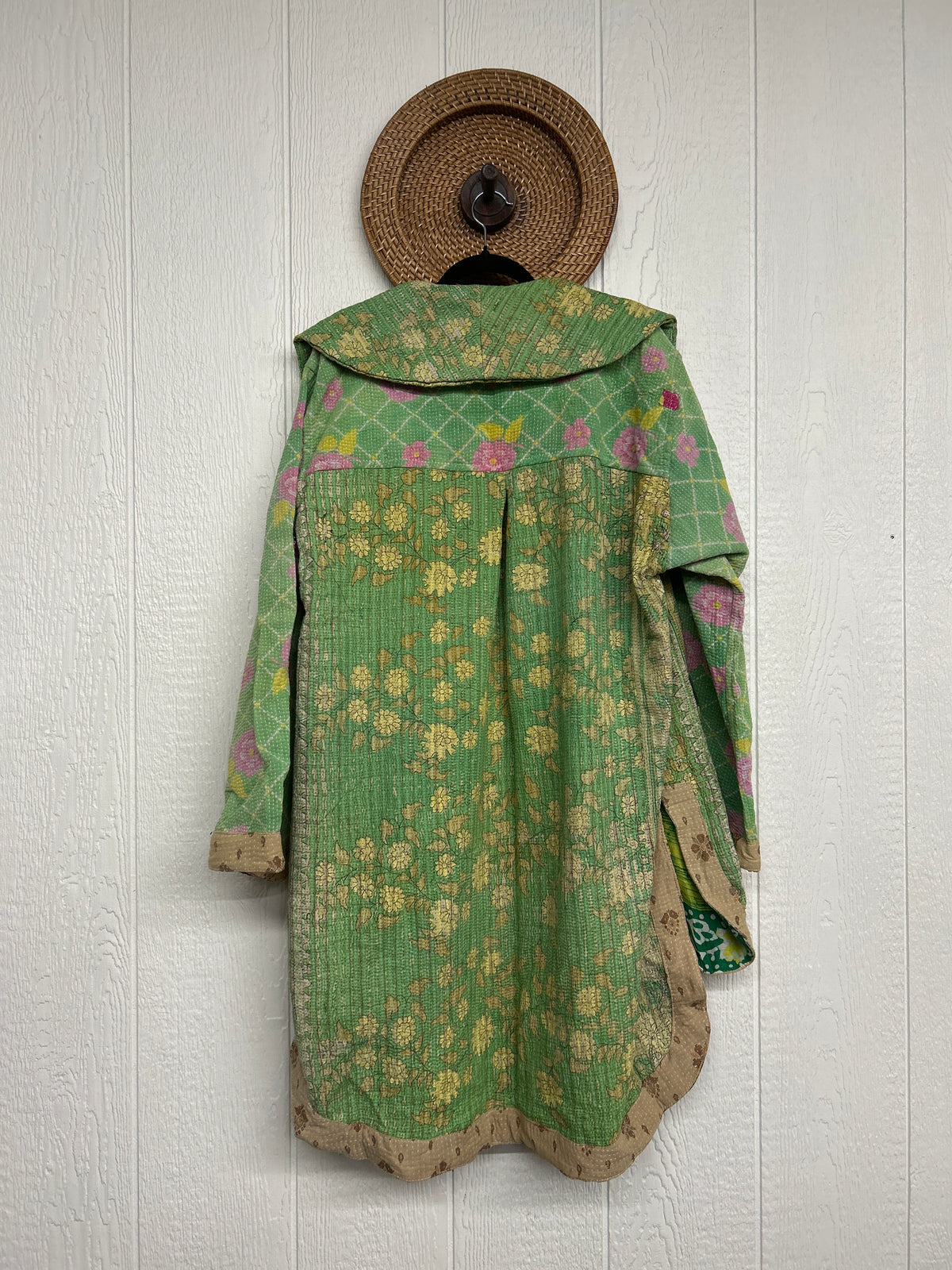 Fine Kantha Drifter Coat 1026 259