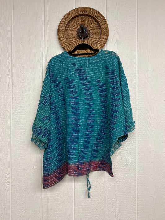 Pareo Kantha Hi-Lo Butterfly Top 0626 216