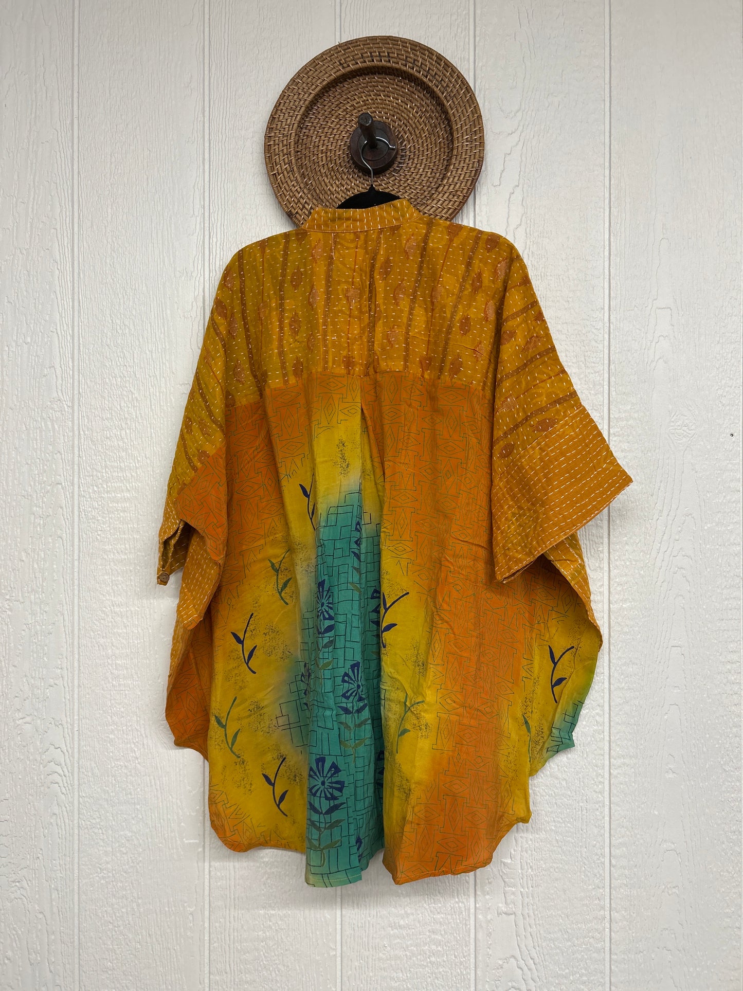 Pareo Kantha Free To Be Button-Down 0726 003