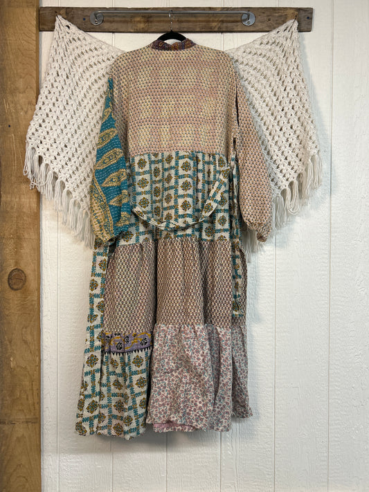 Pareo Kantha Luminous Maxi Dress 0126 257