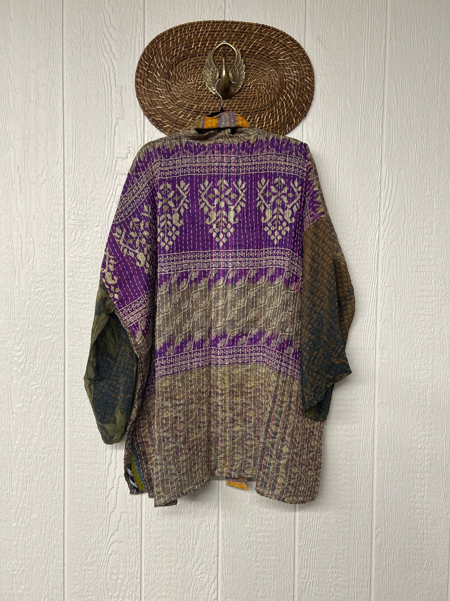 RETAIL Pareo Kantha Shortie Majestic Kimono 0326 106
