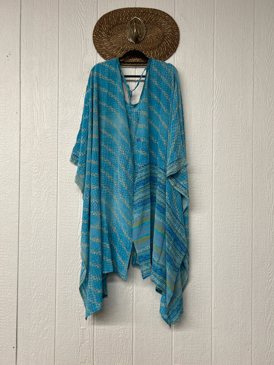 Crepe Sari Orchid Kimono 0626 119