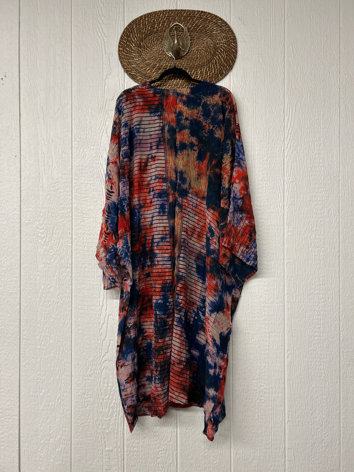 Crepe Sari Gaia Duster Dress 0826 118
