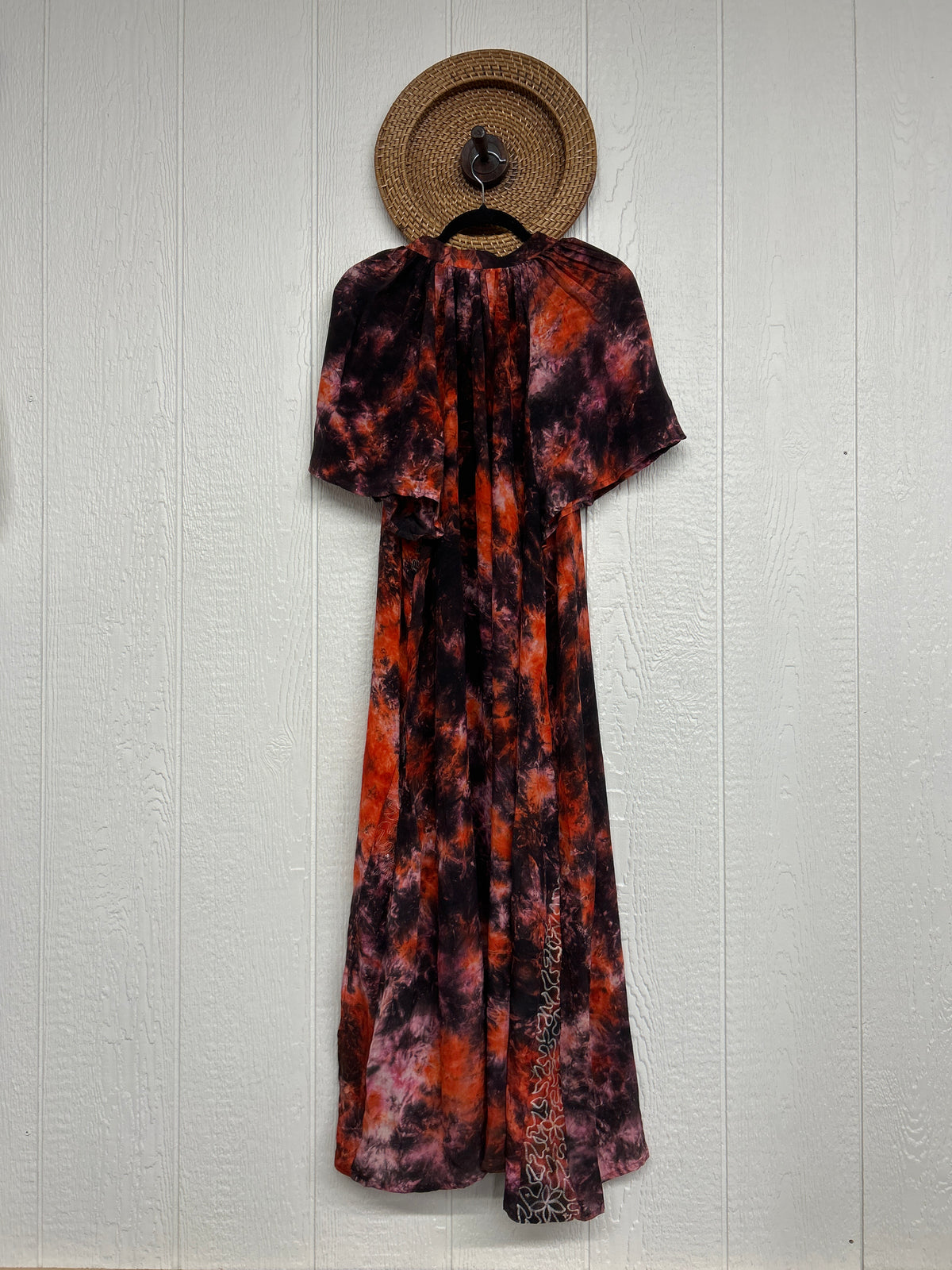 Crepe Sari Summer Woodstock Duster 0626 131