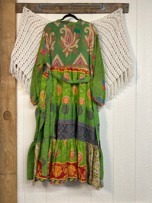 Pareo Kantha Luminous Maxi Dress 0126 221
