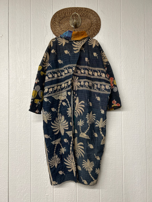 Fine Kantha Cowl Split Pullover 1225 156