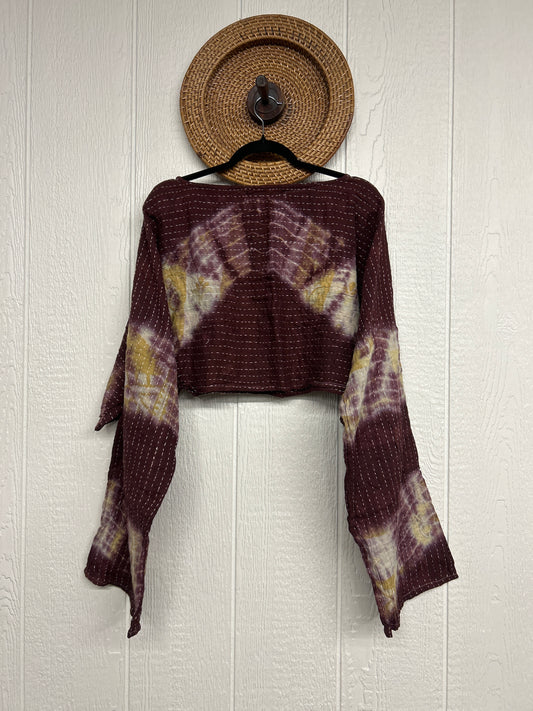 Pareo Kantha Abundance Crop Top 0526 019