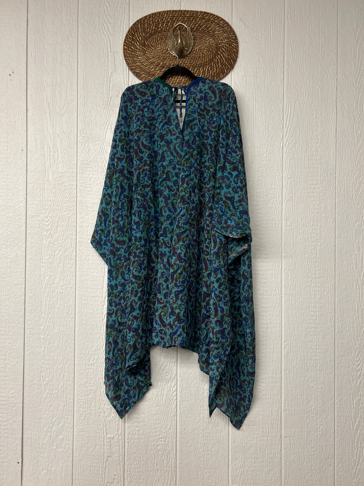Crepe Sari Orchid Kimono 0626 056