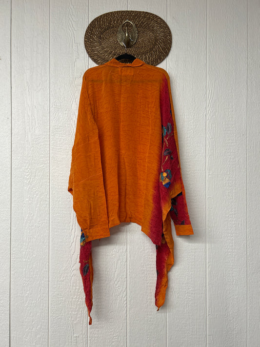 Crepe Sari Nirvana Button Down 1125 133