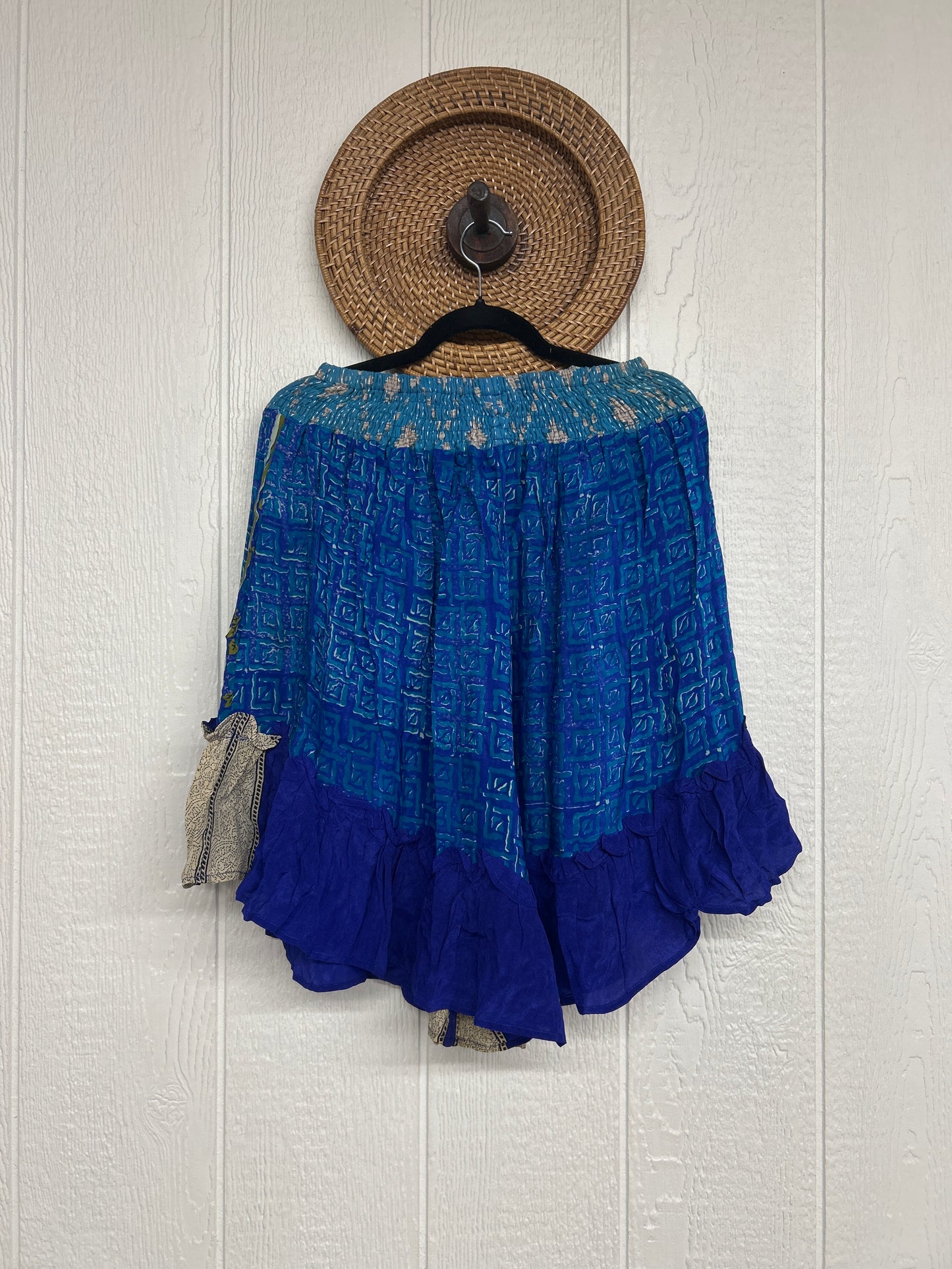 Crepe Sari Lover Cropped Culottes 0726 238