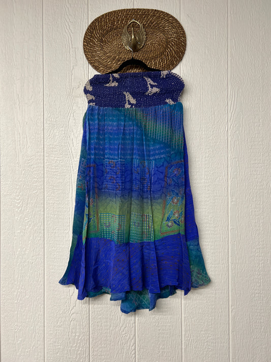 RETAIL Crepe Sari Inner Peace Wrap Skirt 0626 037