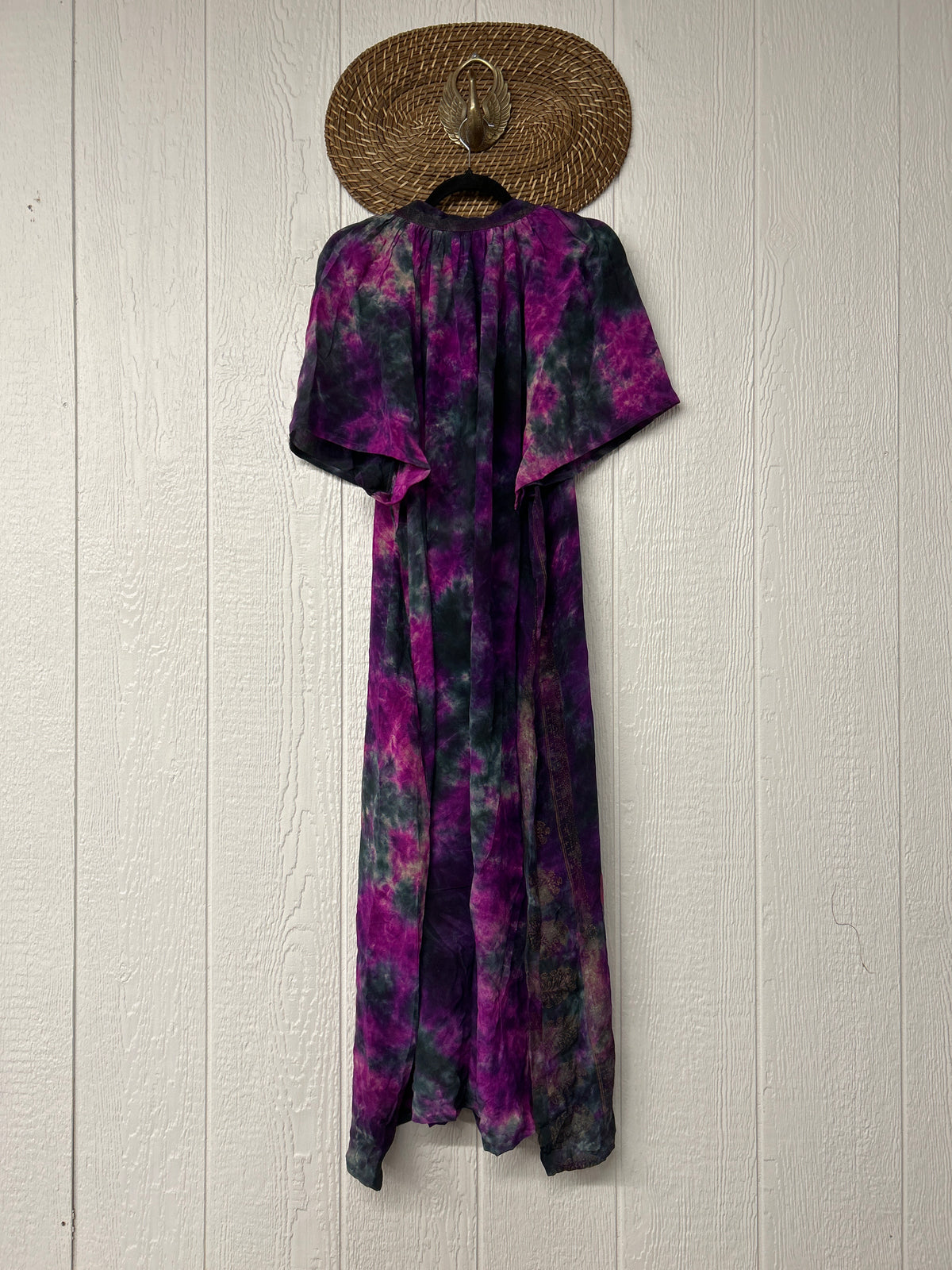 Crepe Sari Summer Woodstock Duster 0626 211