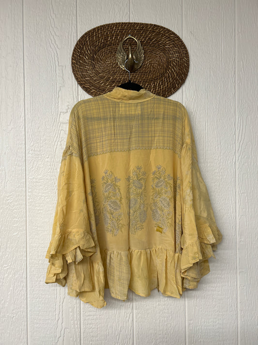 Crepe Sari Wild Rose Top 1225 144