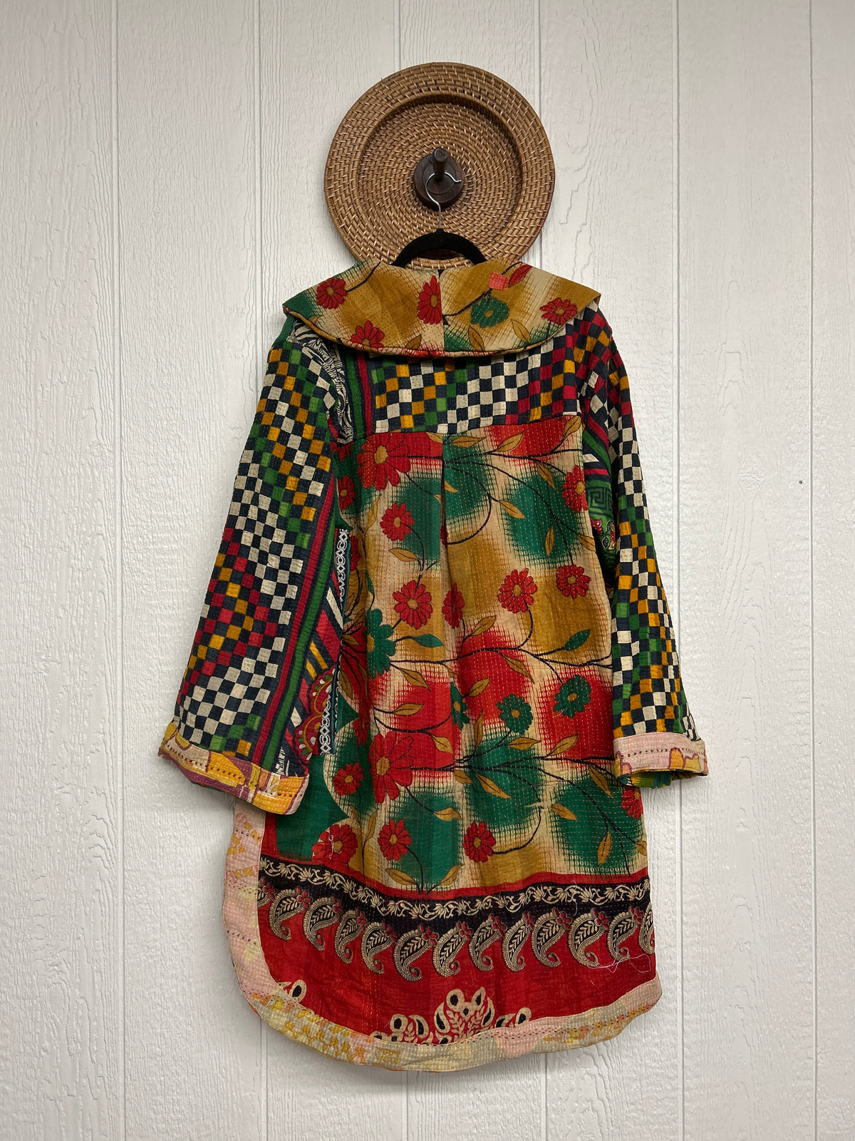 Fine Kantha Drifter Coat 1026 212