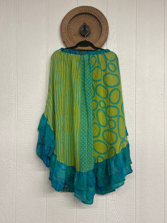 Crepe Wild Rose Skirt 1025 246