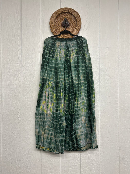 Pareo Kantha Lotus Maxi Skirt 0826 081