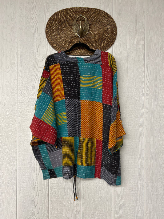 Pareo Kantha Hi-Lo Butterfly Top 0626 045