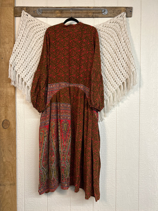 Crepe Sari Evermore Kimono 0126 256