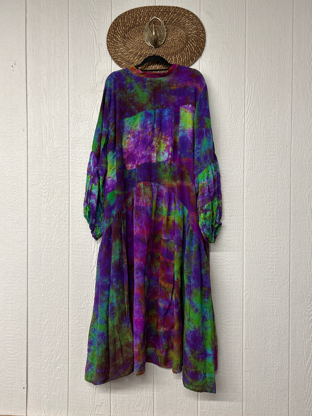 Crepe Sari Evermore Kimono 1026 005