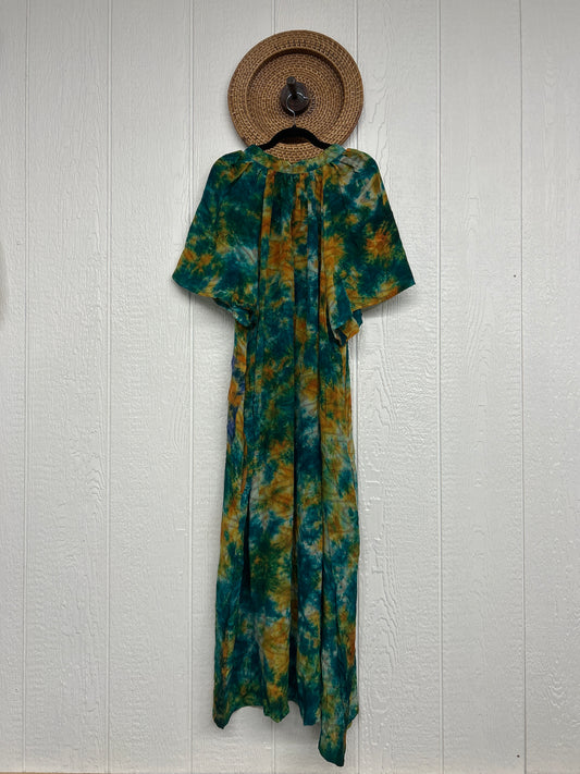 Crepe Sari Summer Woodstock Duster 0626 069