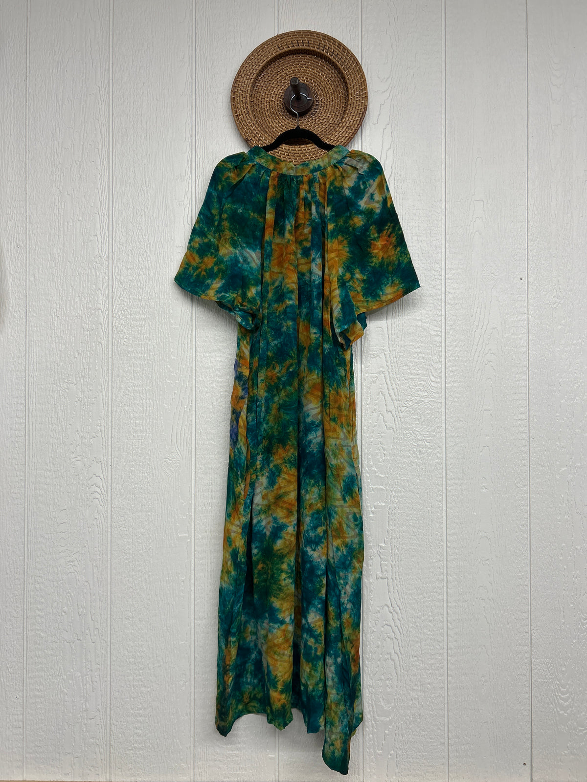 Crepe Sari Summer Woodstock Duster 0626 069