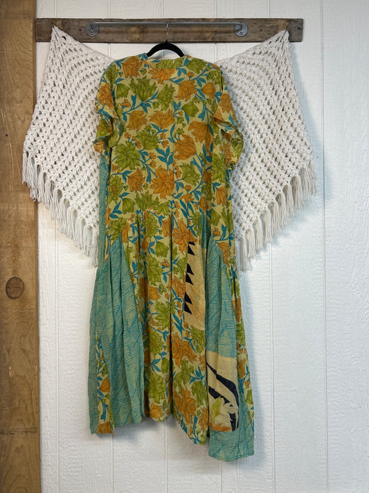 Crepe Sari Summer Evermore Kimono 0726 229