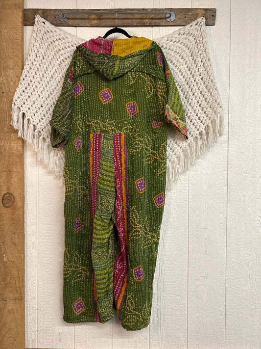 Kantha Zen Hoodie Jumpsuit 0925 256