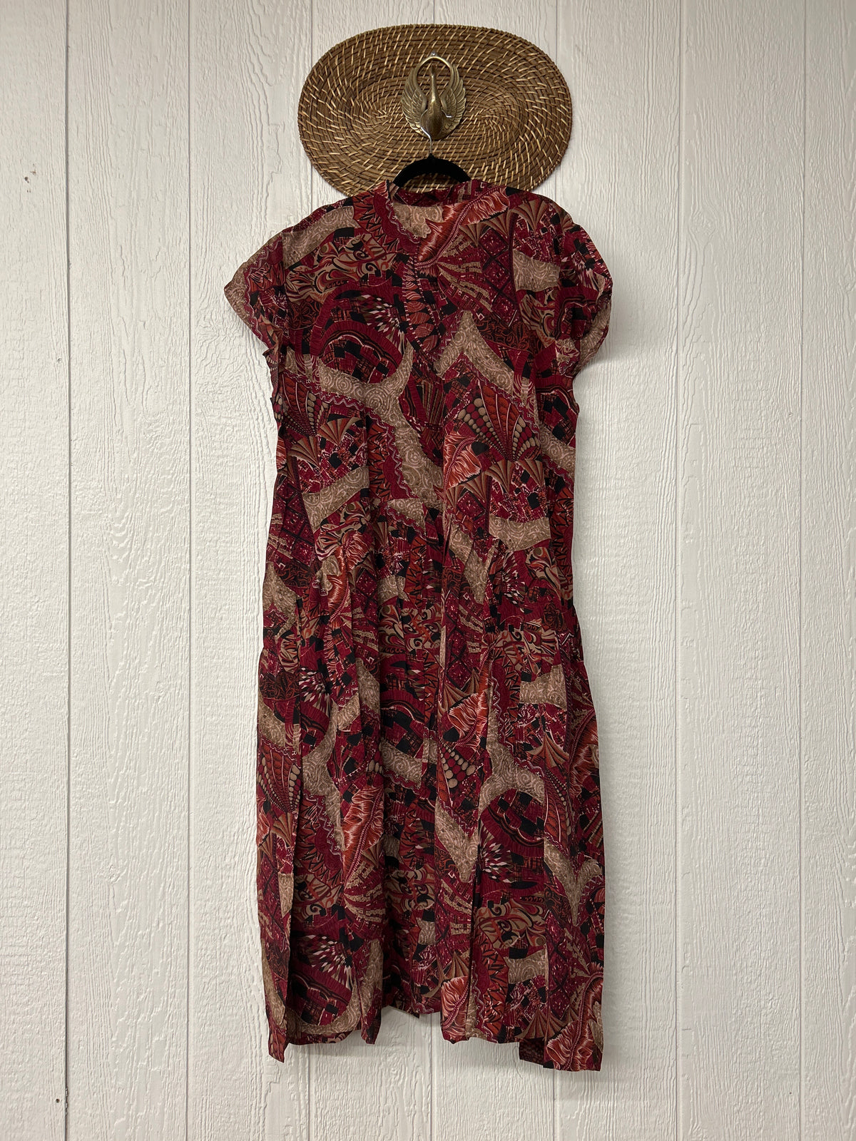 RETAIL Crepe Sari Summer Evermore Kimono 0726 097