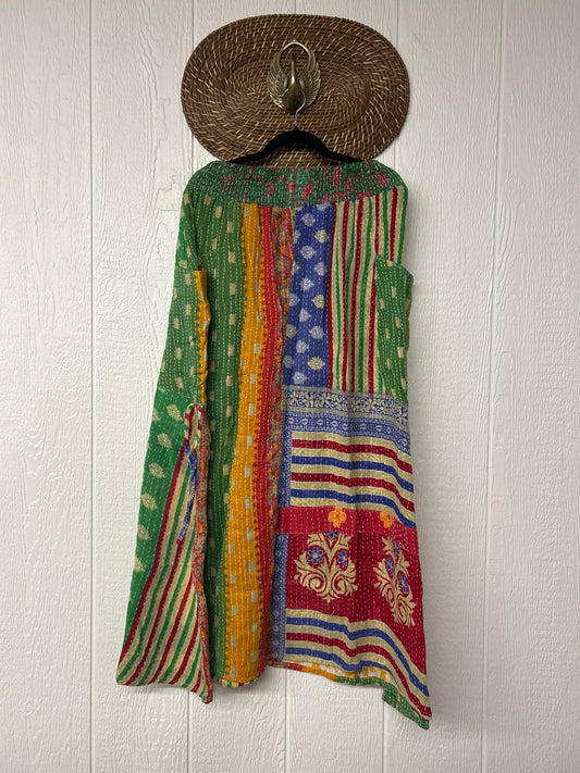 Pareo Kantha Butterfly Cargo Skirt 0426 120