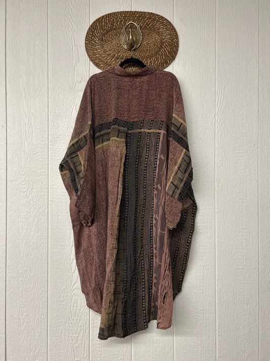 Crepe Sari Free To Be Longsleeve Maxi 0326 048