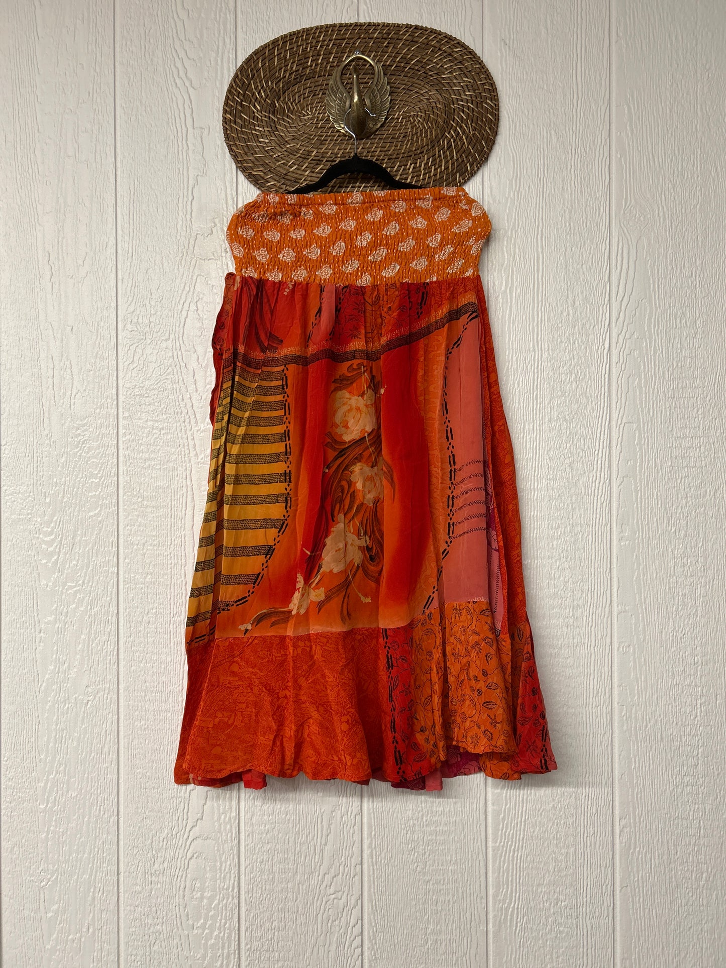 Crepe Sari Inner Peace Wrap Skirt 0626 012