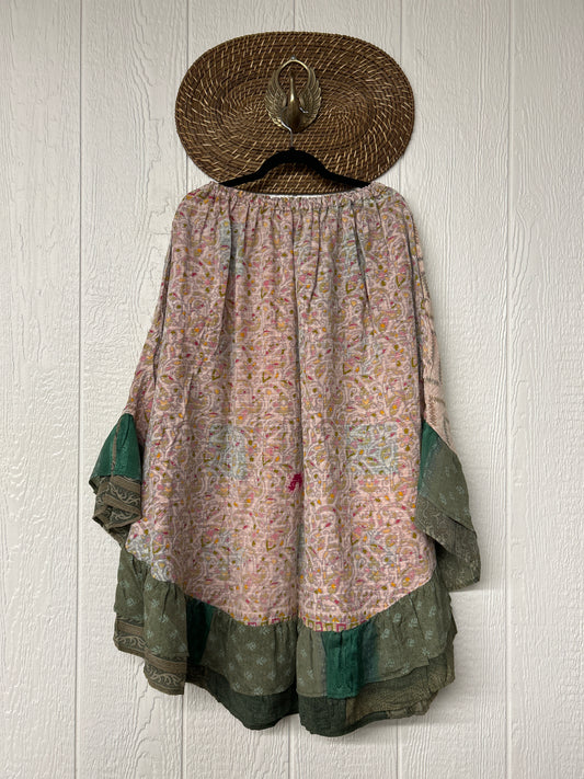 Pareo Kantha Wild Rose Skirt 0426 053