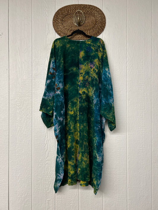 Crepe Sari Gaia Duster Dress 0826 055