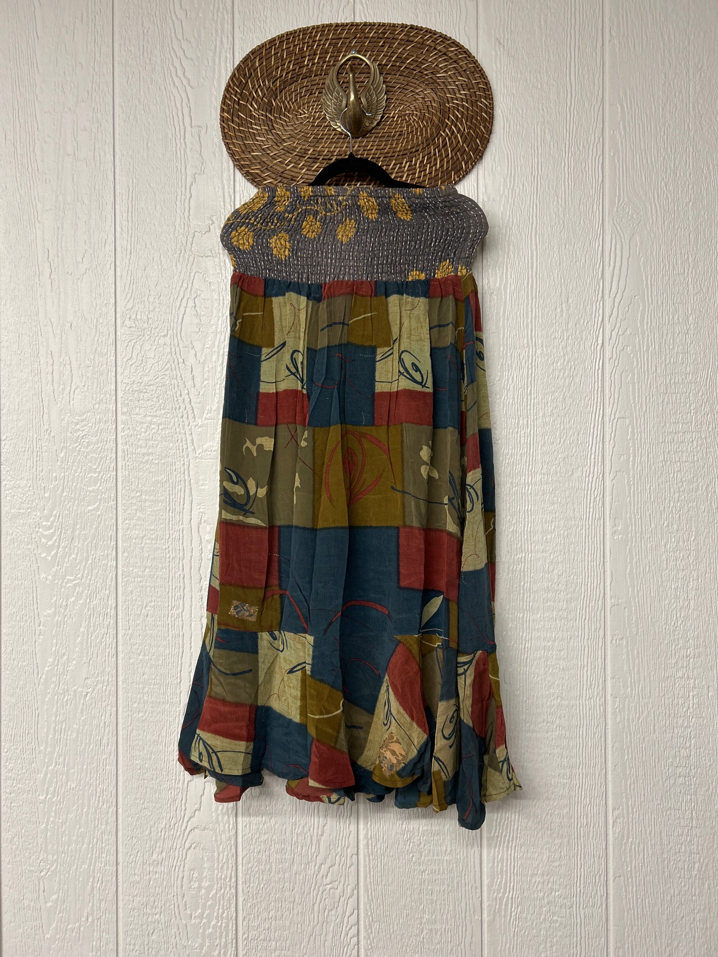 Crepe Sari Inner Peace Wrap Skirt 0626 103