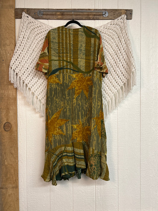 Summer Flourish Wrap Dress 0725 057