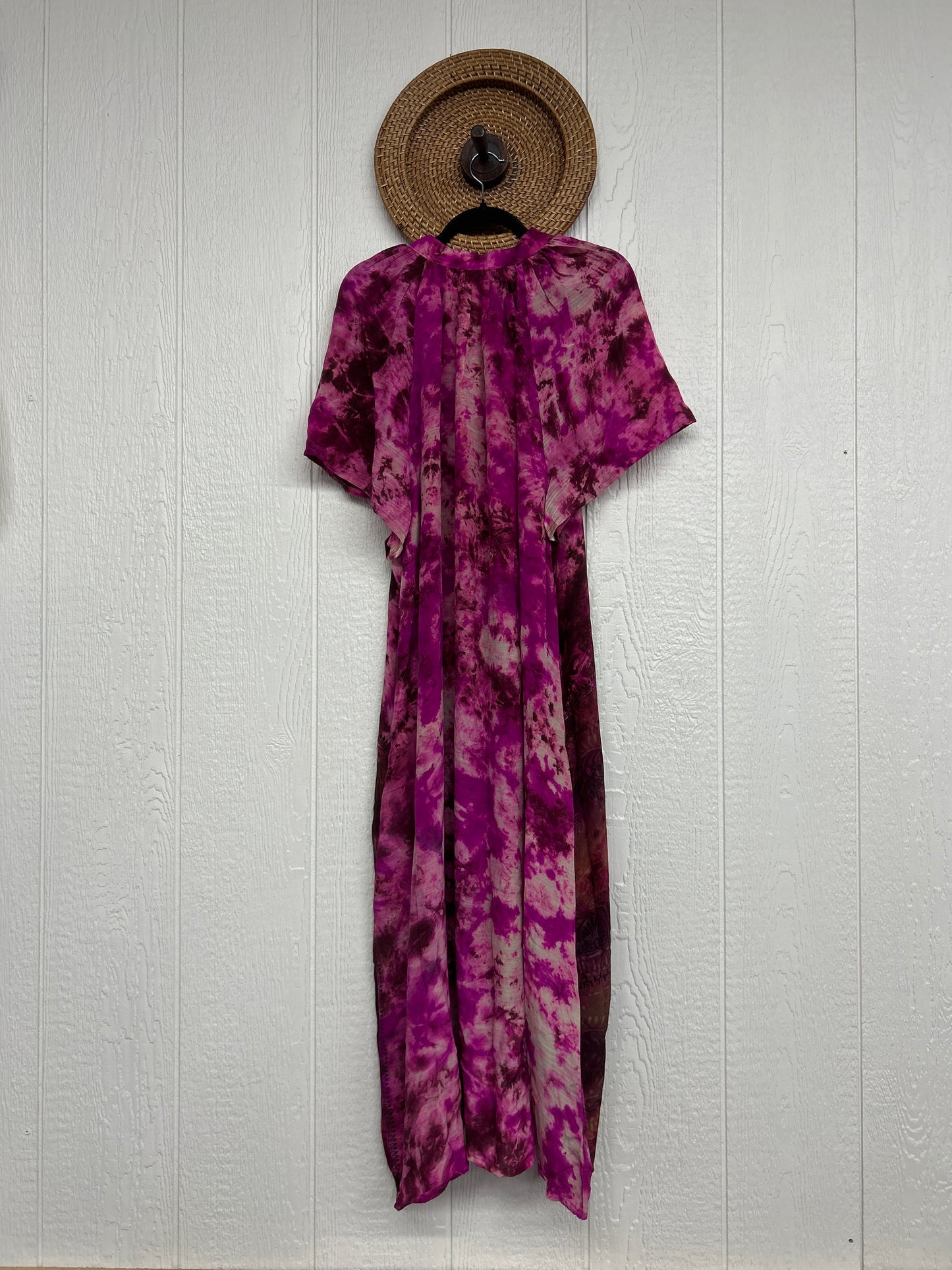 Crepe Sari Summer Woodstock Duster 0626 114