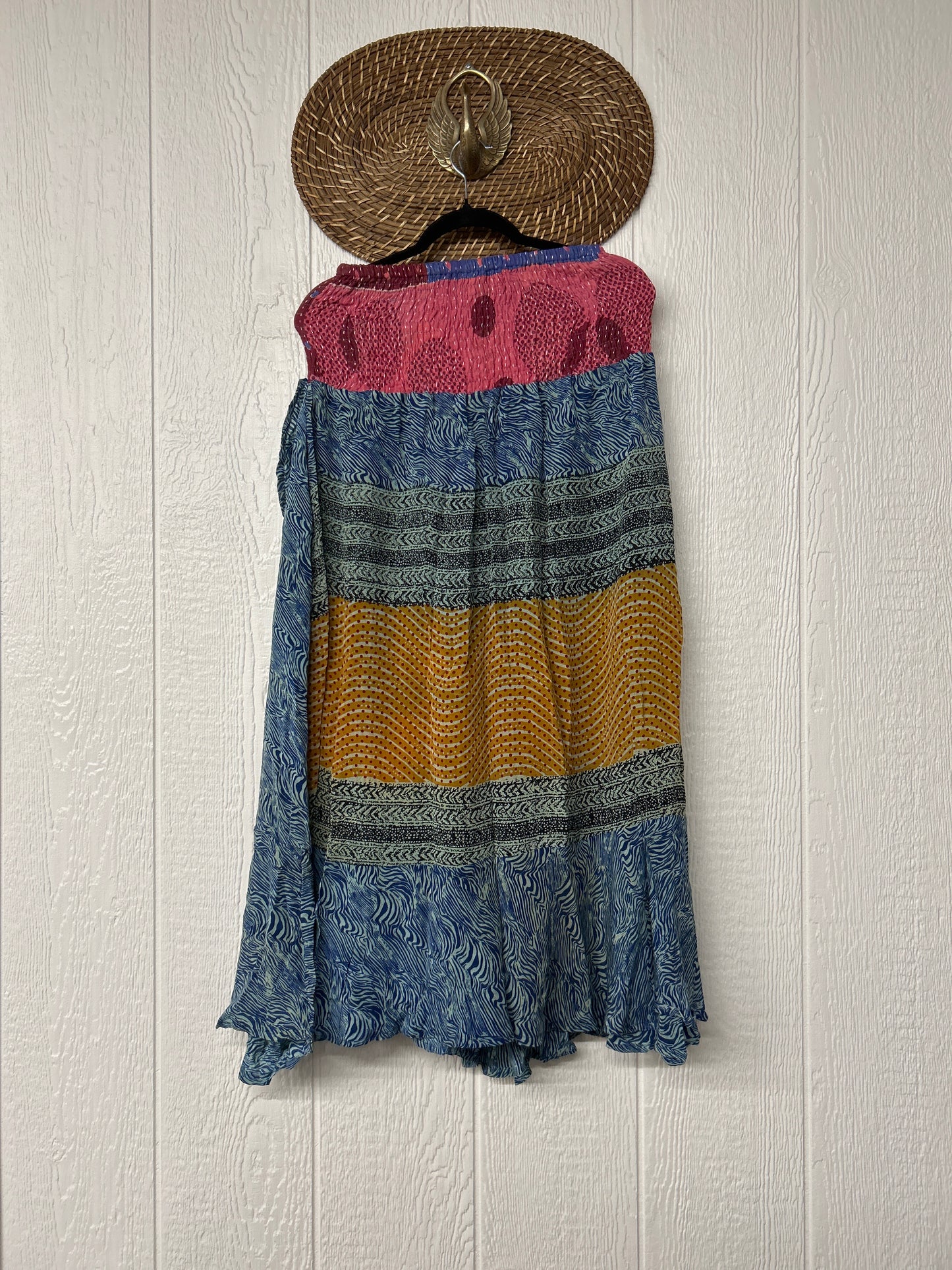 Crepe Sari Inner Peace Wrap Skirt 0626 123