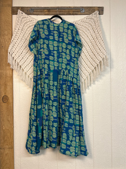 Crepe Sari Summer Evermore Kimono 0726 145