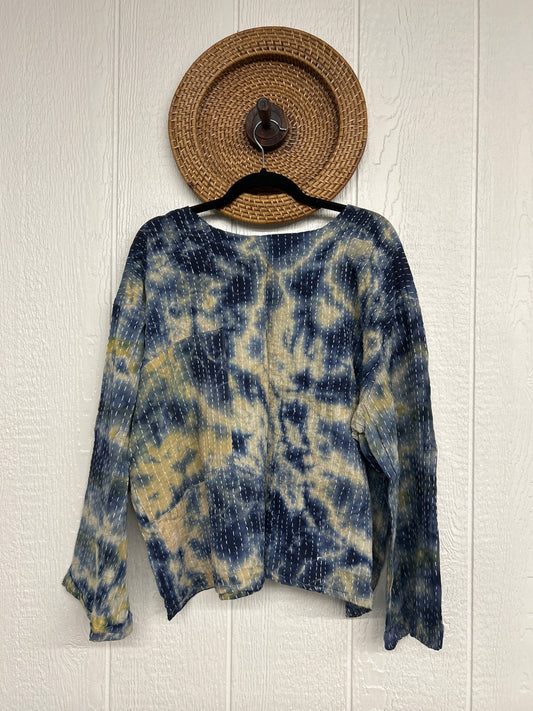 Pareo Kantha Wanderer Pocket Crop Top 0526 020