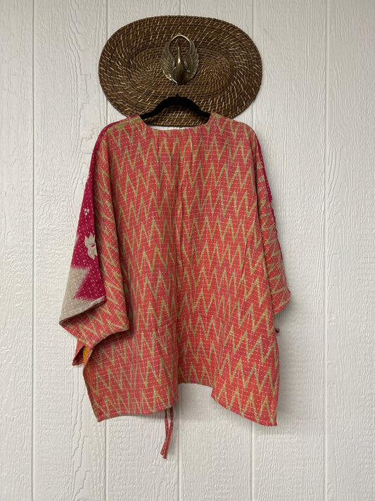 Pareo Kantha Hi-Lo Butterfly Top 0626 275