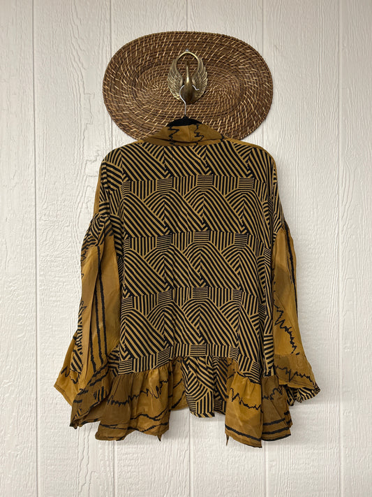 Crepe Sari Wild Rose Top 1225 164