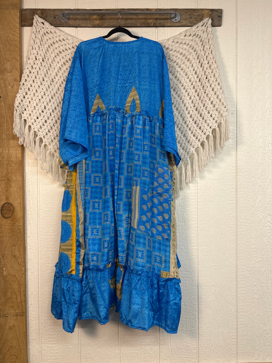 Rasgulla Sari Rhiannon Kimono 0826 031