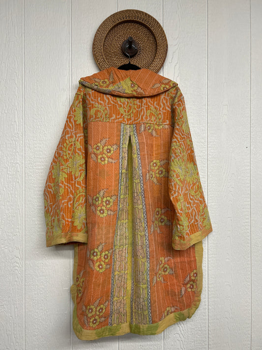 Fine Kantha Drifter Coat 1026 050